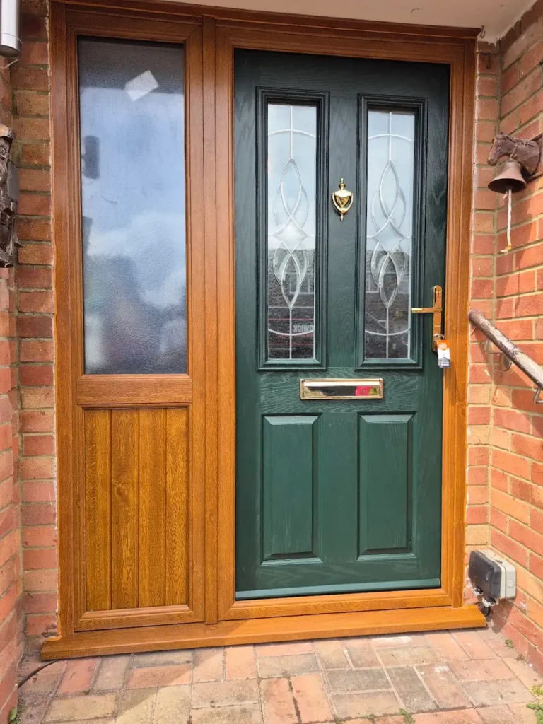 brand new door installed in basin stoke
